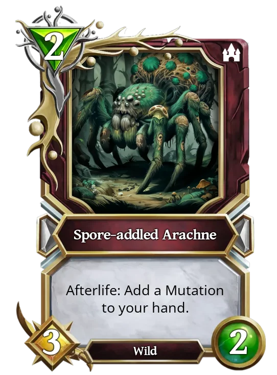 Spore-addled Arachne