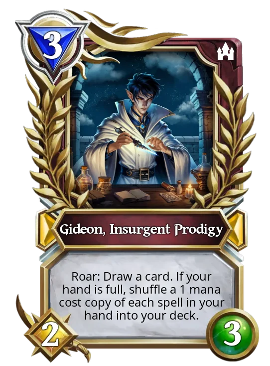 Gideon, Insurgent Prodigy