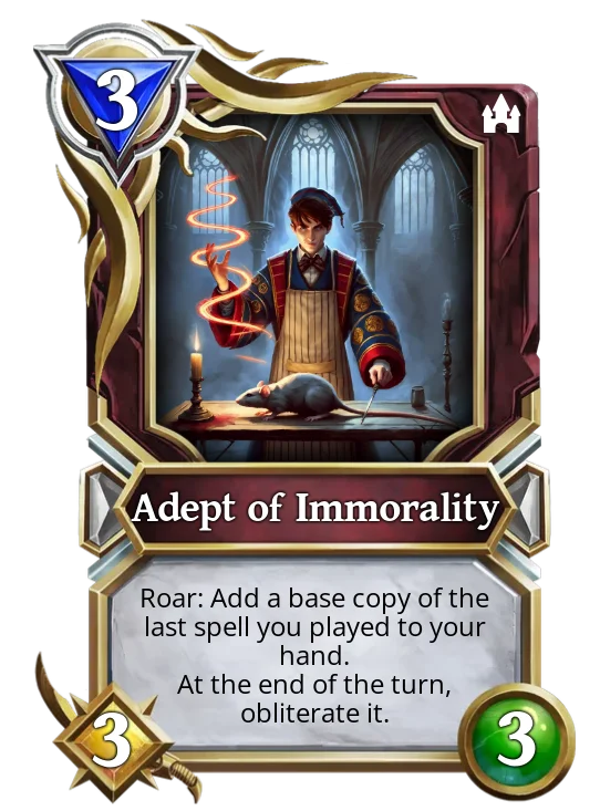 Adept of Immorality