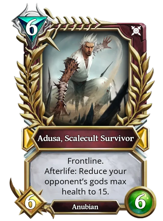 Adusa, Scalecult Survivor