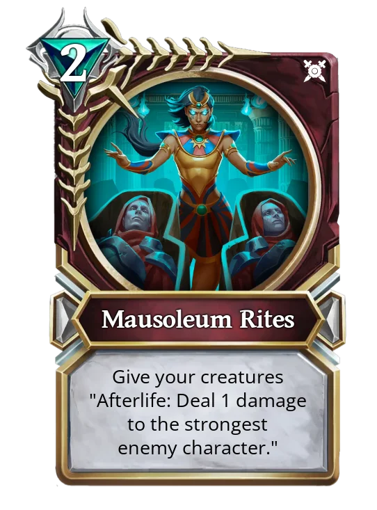 Mausoleum Rites
