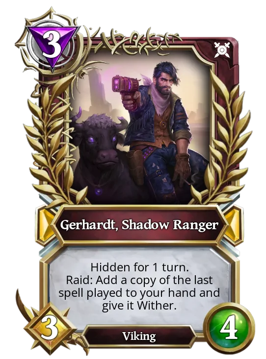 Gerhardt, Shadow Ranger