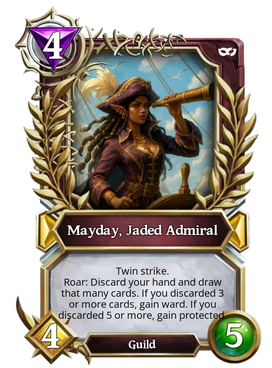 Mayday, Jaded Admiral