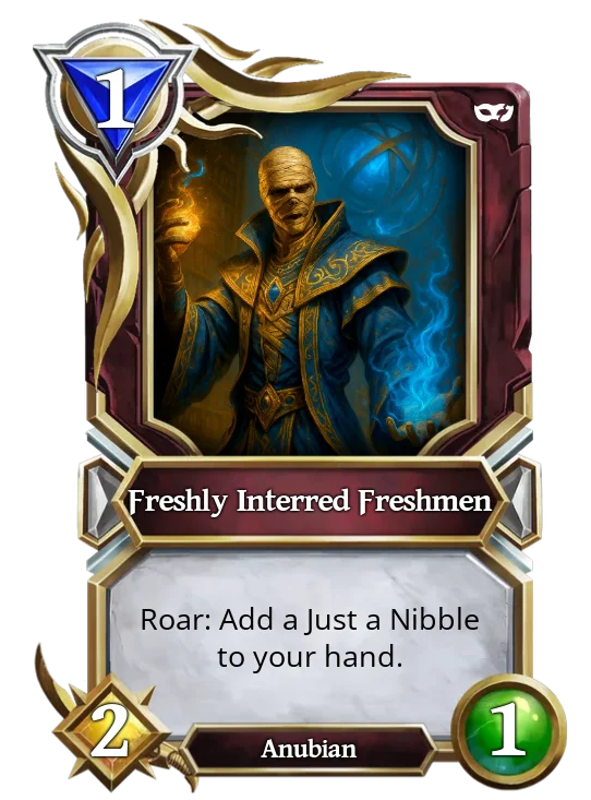 Freshly Interred Freshmen