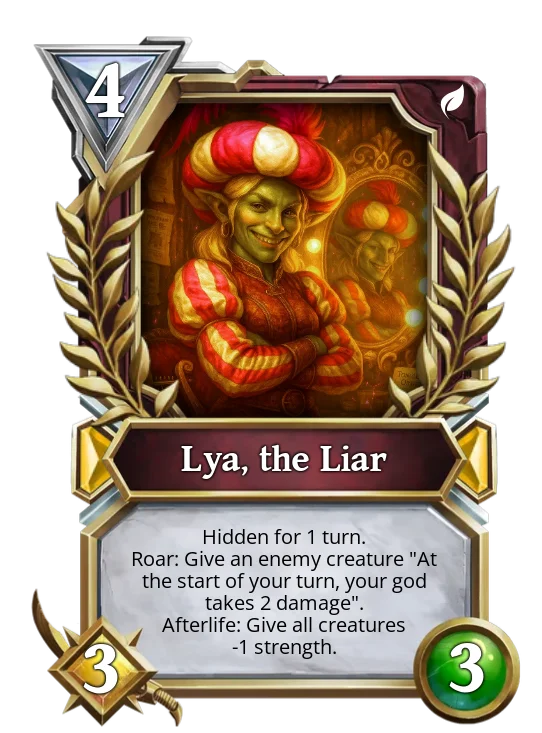 Lya, the Liar