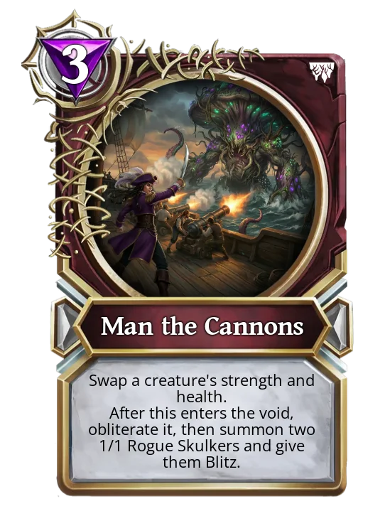 Man the Cannons