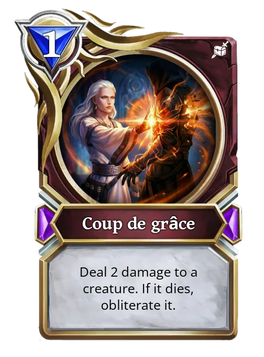 Coup de grâce