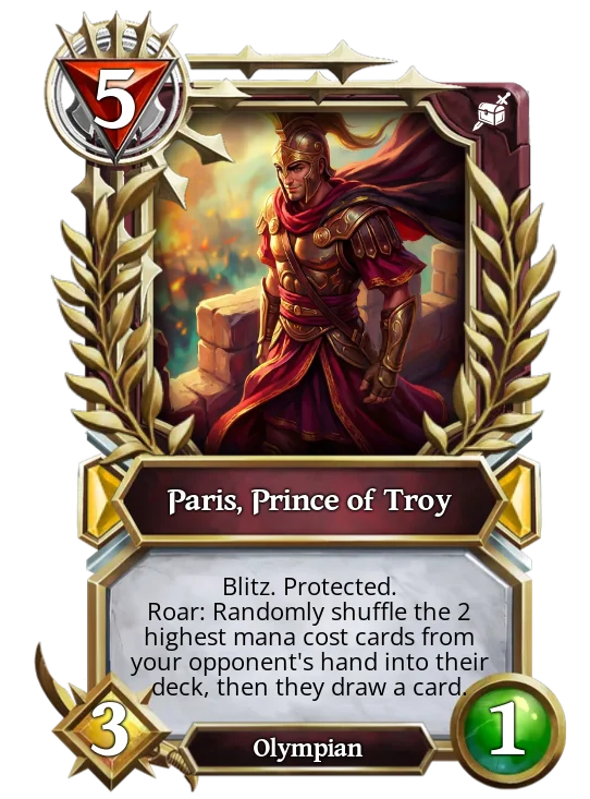 Paris, Prince of Troy
