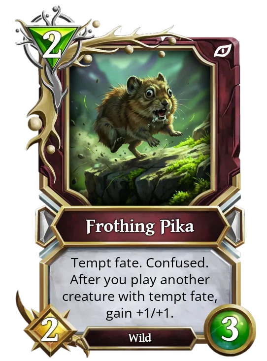 Frothing Pika