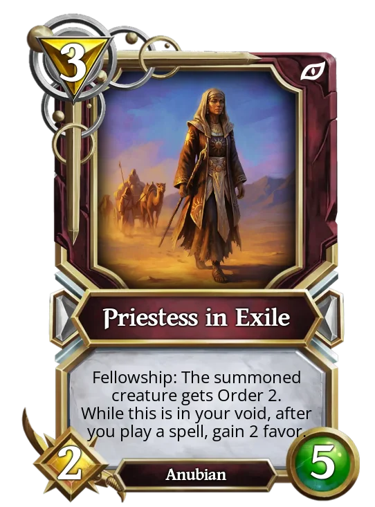Priestess in Exile