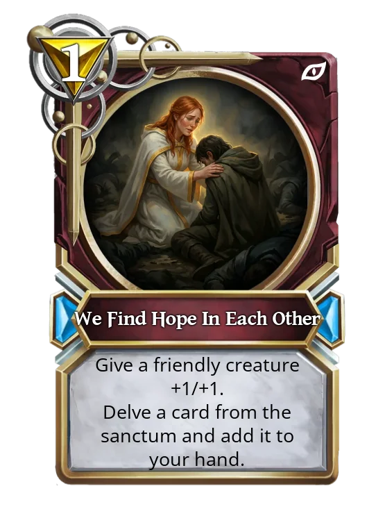 We Find Hope In Each Other