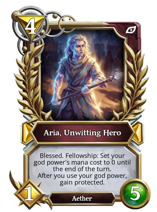Aria, Unwitting Hero