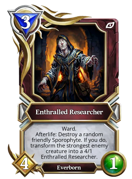Enthralled Researcher