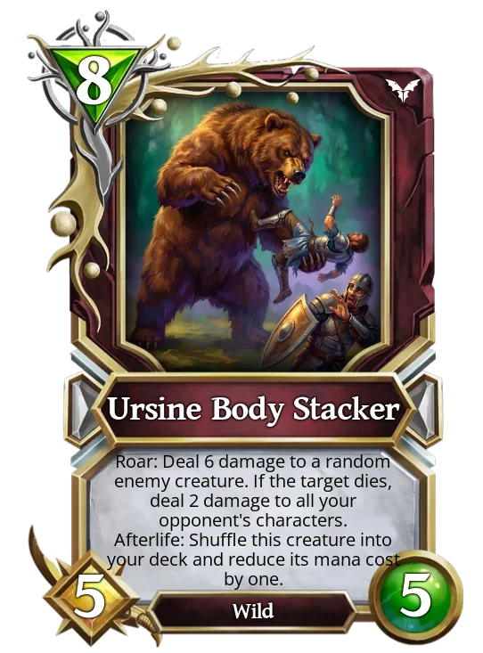 Ursine Body Stacker