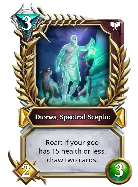 Diones, Spectral Sceptic