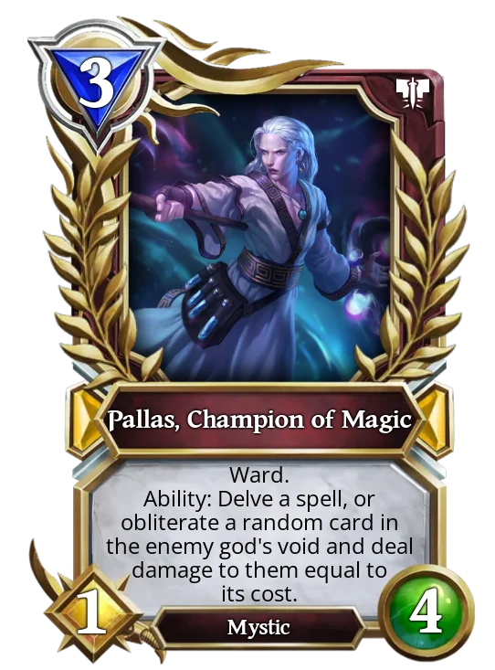 Pallas, Champion of Magic