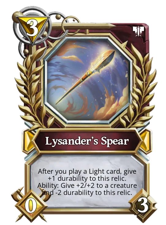 Lysander's Spear