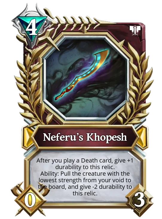 Neferu's Khopesh