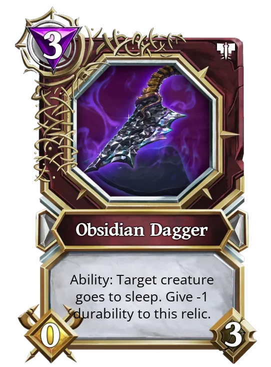 Obsidian Dagger