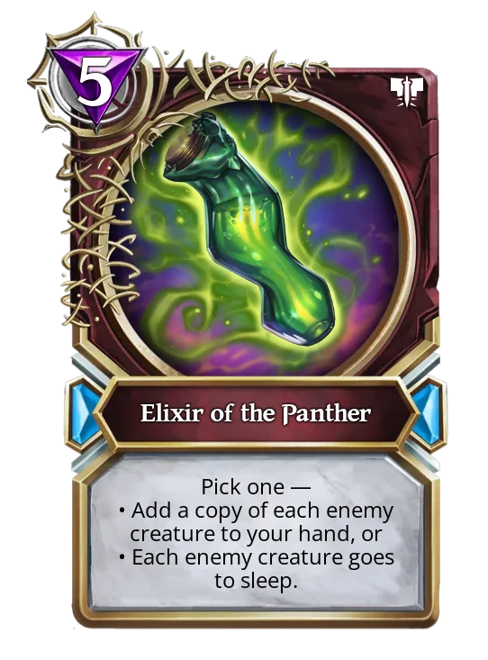Elixir of the Panther