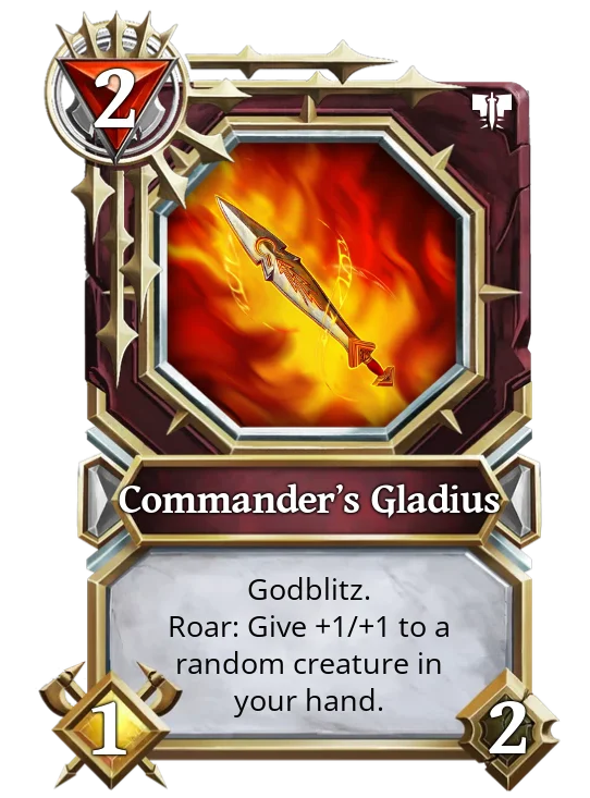Commander's Gladius