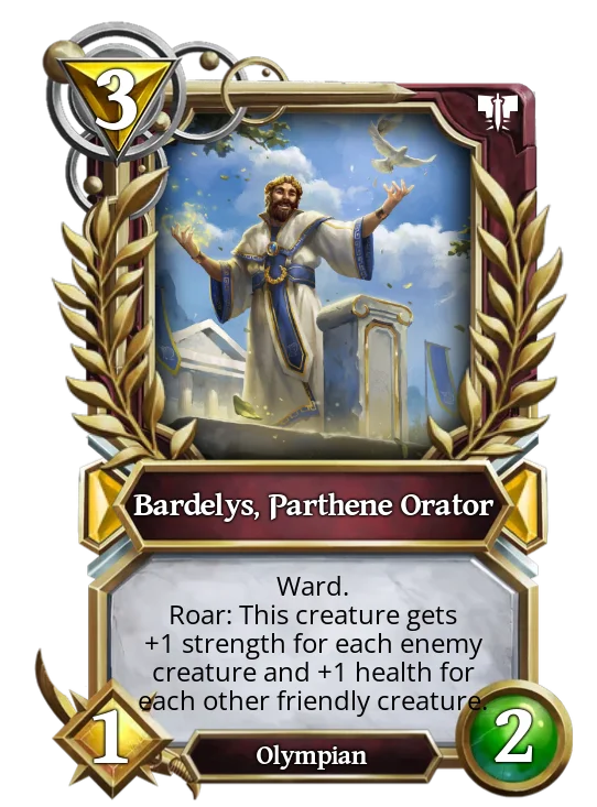 Bardelys, Parthene Orator