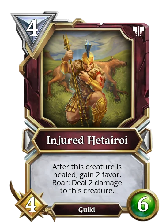 Injured Hetairoi
