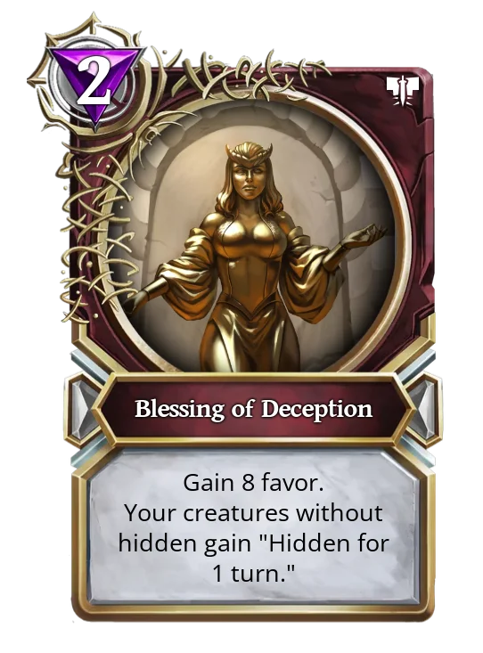 Blessing of Deception