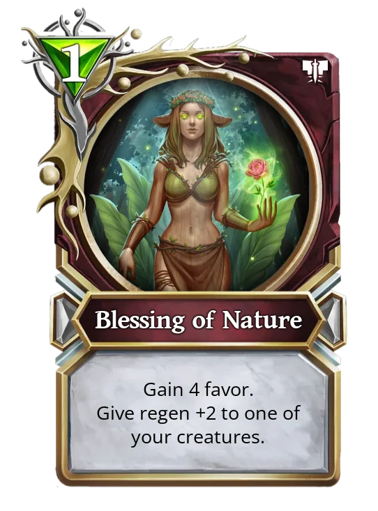 Blessing of Nature