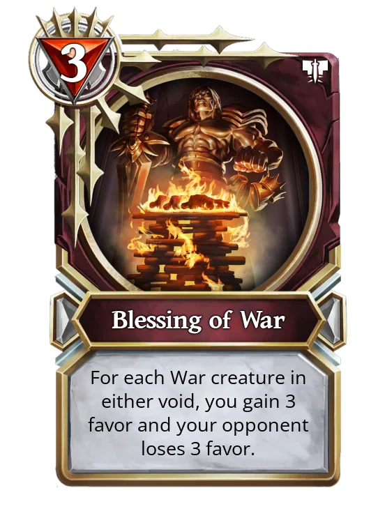 Blessing of War